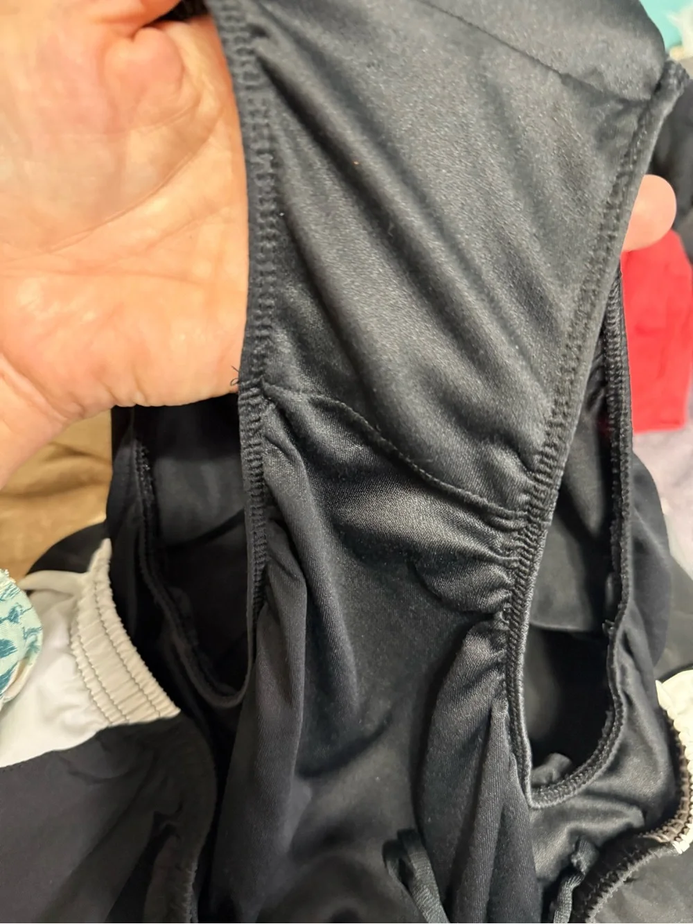 Nike Dri-FIT Black Running Shorts White Trim